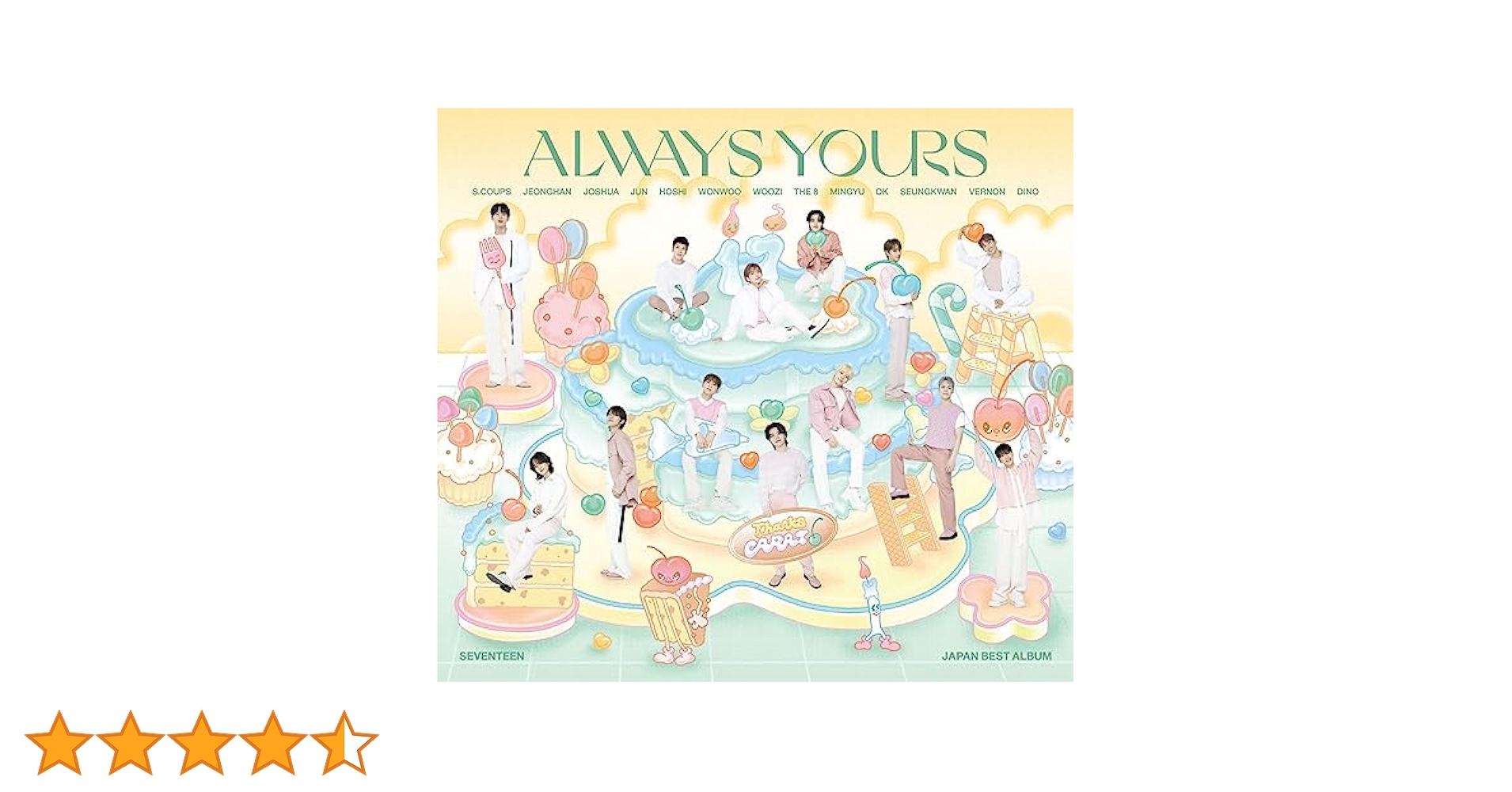 Amazon.co.jp: SEVENTEEN JAPAN BEST ALBUM「ALWAYS YOURS